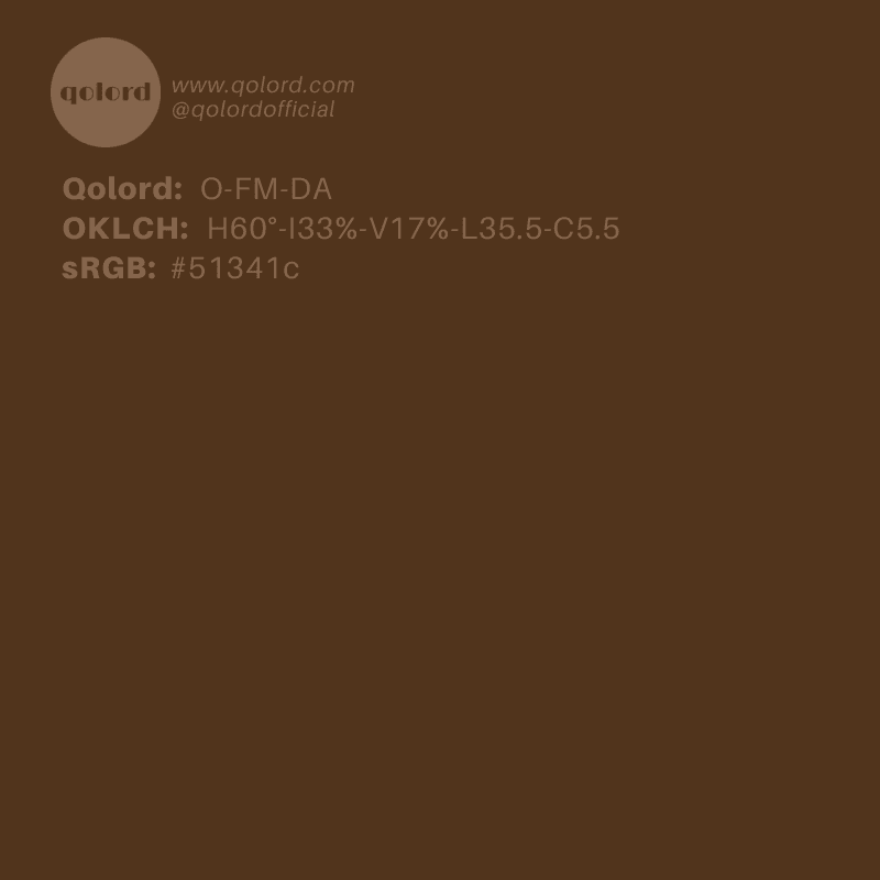 Dark Fully-Muted Orange | O-FM-DA