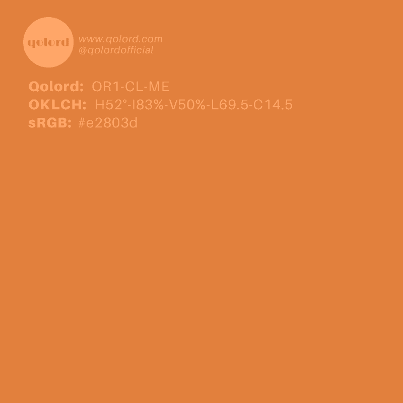 Medium Clear Orange | OR1-CL-ME