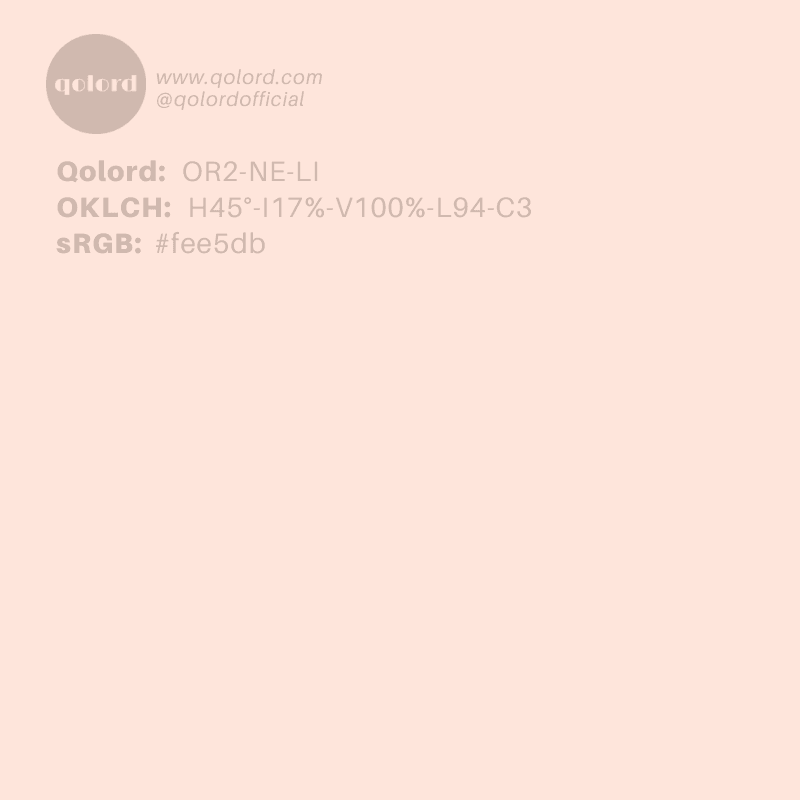 Light Neutral Orange | OR2-NE-LI