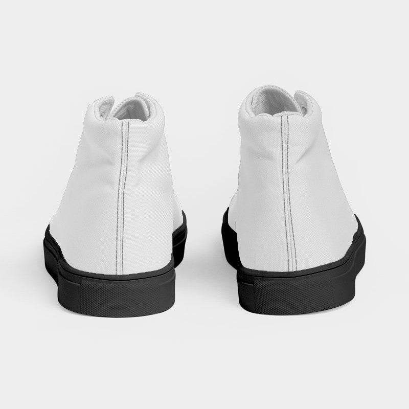 Off-White Women's High-Top Canvas Sneakers (N-FN-LI) - Back
