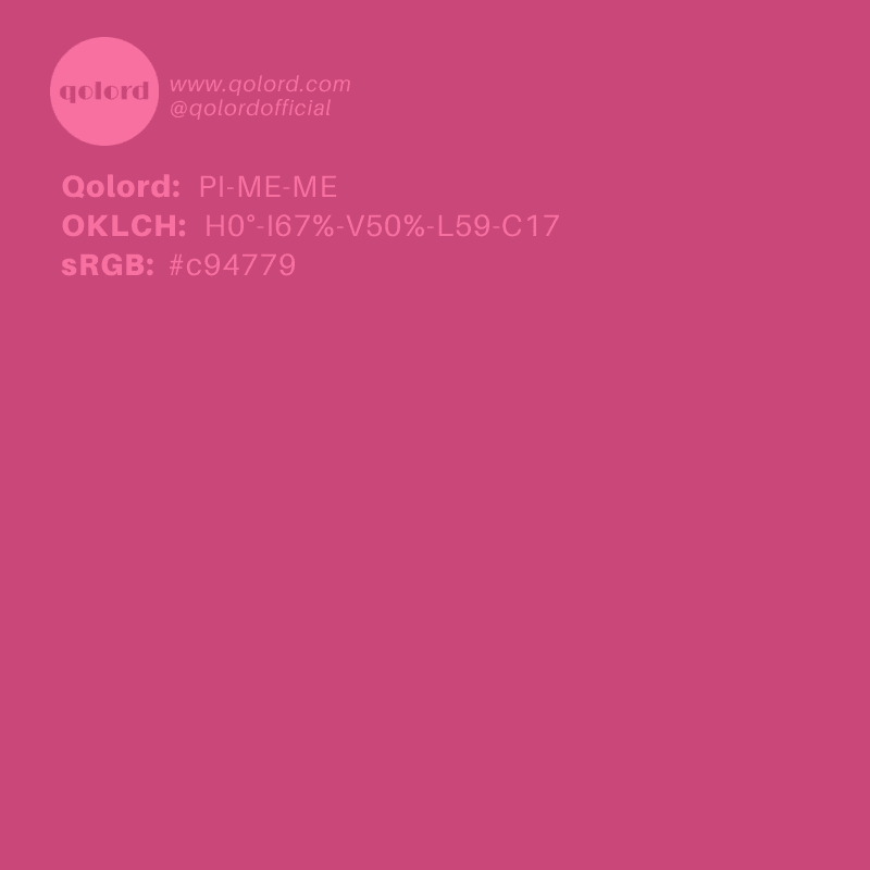 Medium Pink | PI-ME-ME