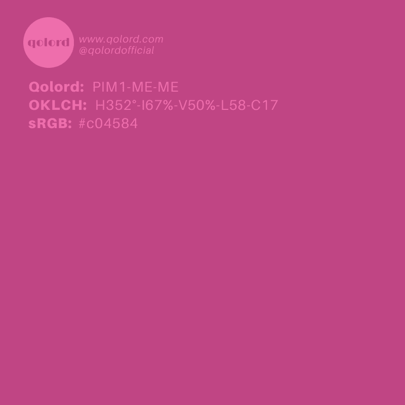Medium Pink | PIM1-ME-ME