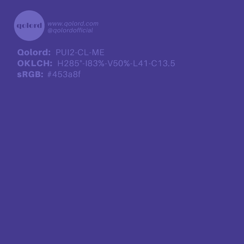Medium Clear Indigo | PUI2-CL-ME
