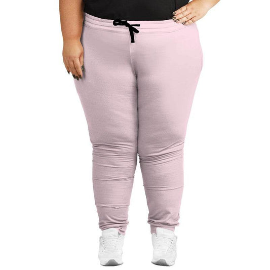 Pale Pink Joggers PLUS (PI-NE-LI) - Woman Front PLUS