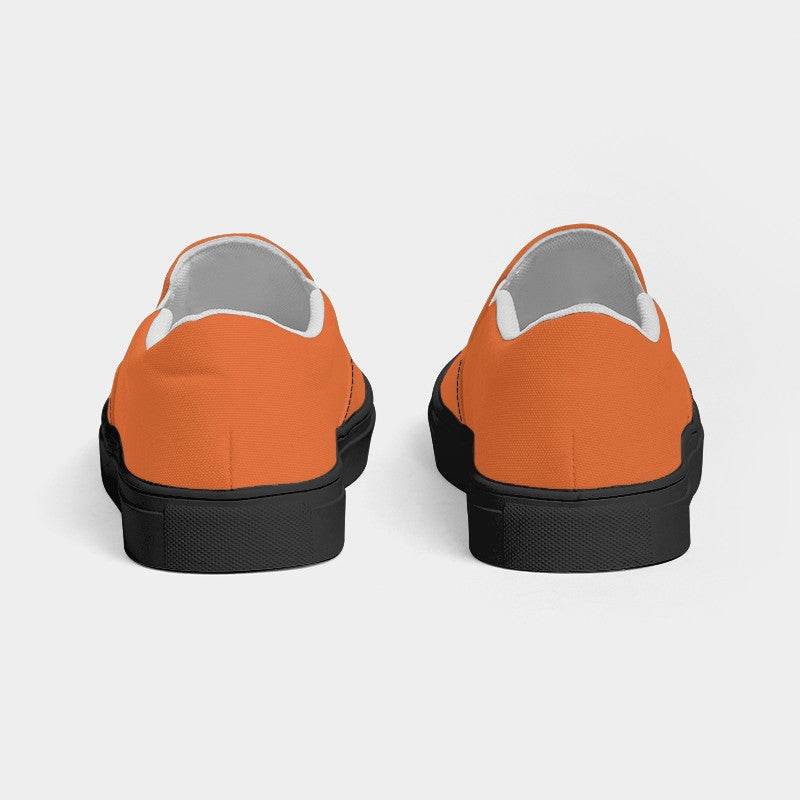 Papaya Women's Slip-On Canvas Sneakers (OR2-CL-ME) - Back