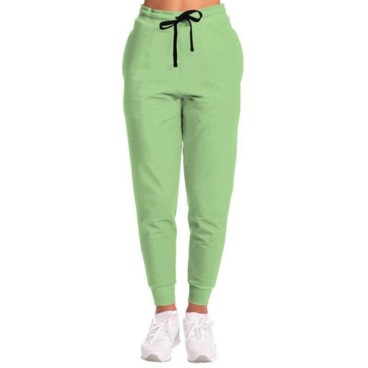 Pastel Green Joggers (GL2-ME-LI) - Woman Front