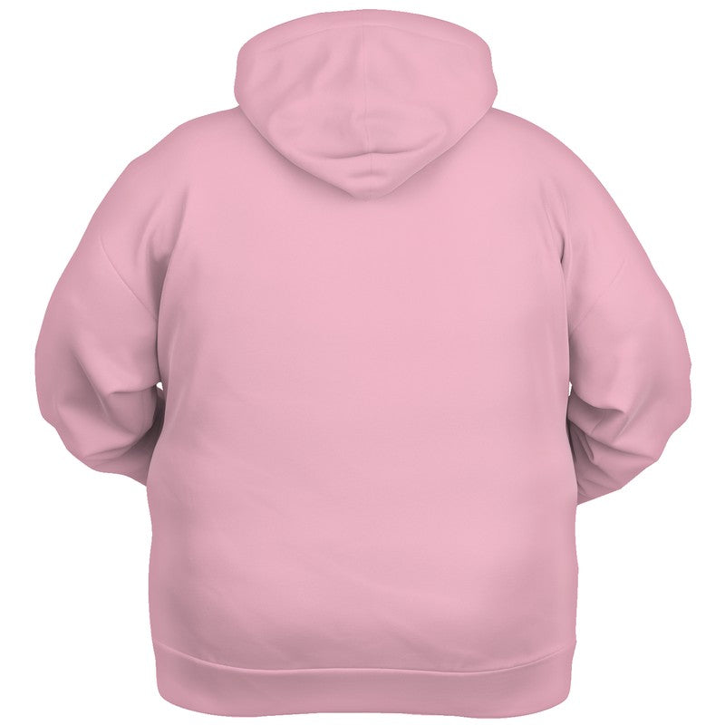 Pastel Pink Hoodie PLUS (PI-FM-LI) - Ghost Back PLUS