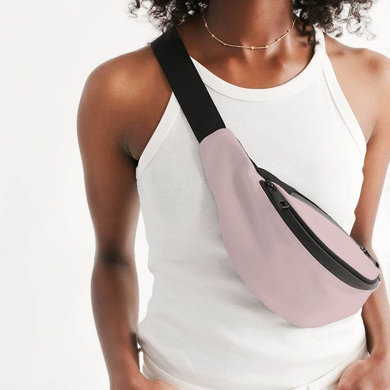 Pearl Pink Belt Bag (RPI2-NE-LI) - Woman Front CloseUp