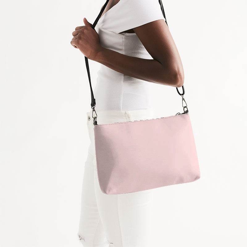 Pearl Pink Zip Pouch (RPI2-NE-LI) - Side CloseUp