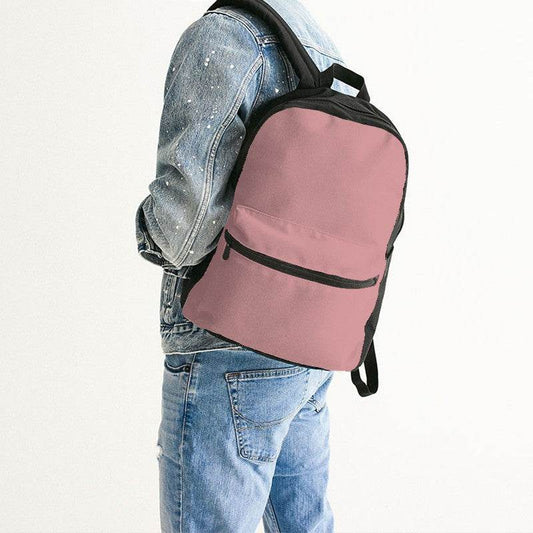 Peony Canvas Backpack (RPI2-FM-LG) - Man Back CloseUp