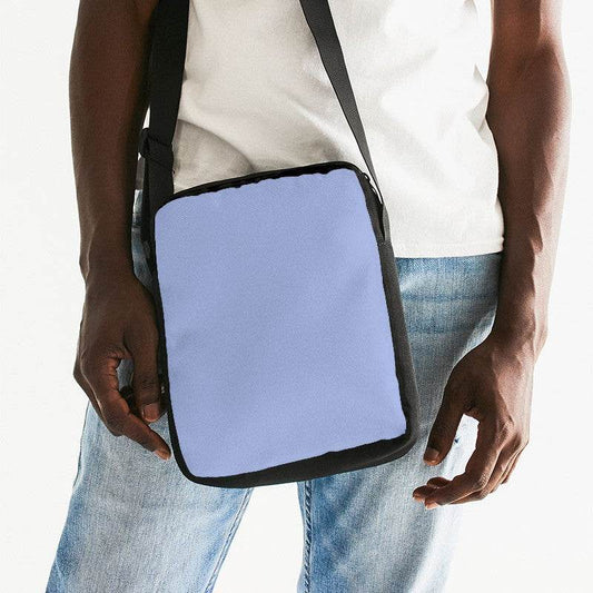Periwinkle Messenger Pouch (I-MU-LI) - Man Front CloseUp