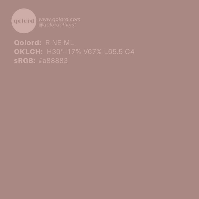 Medium-Light Neutral Red | R-NE-ML