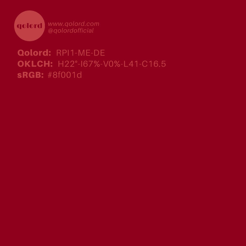 Deep Medium Red | RPI1-ME-DE