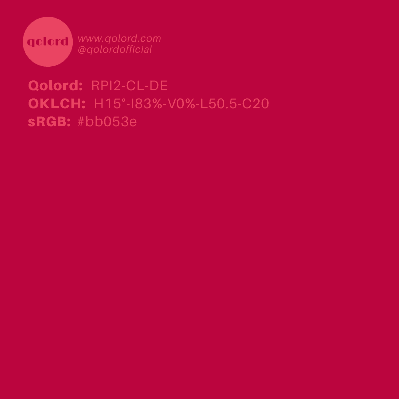 Deep Clear Red | RPI2-CL-DE