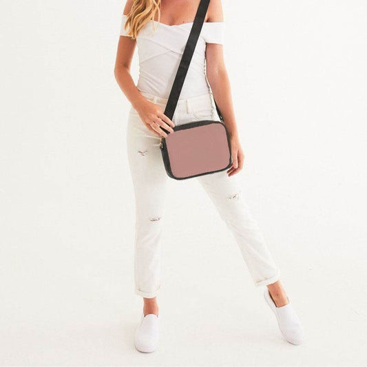 Rose Gold Crossbody Bag (R-FM-LG) - Woman Front