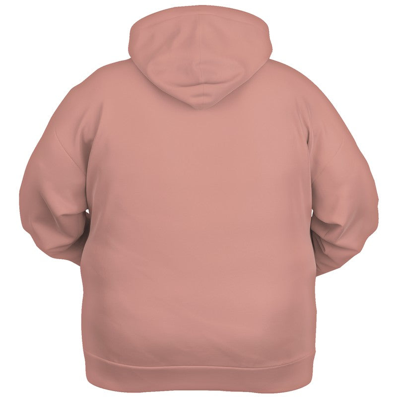 Rose Gold Hoodie PLUS (R-FM-LG) - Ghost Back PLUS