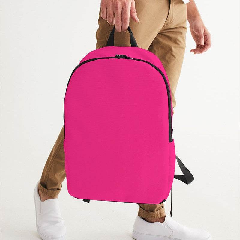 Rose Waterproof Backpack (PI-BR-ME) - Man Holding CloseUp