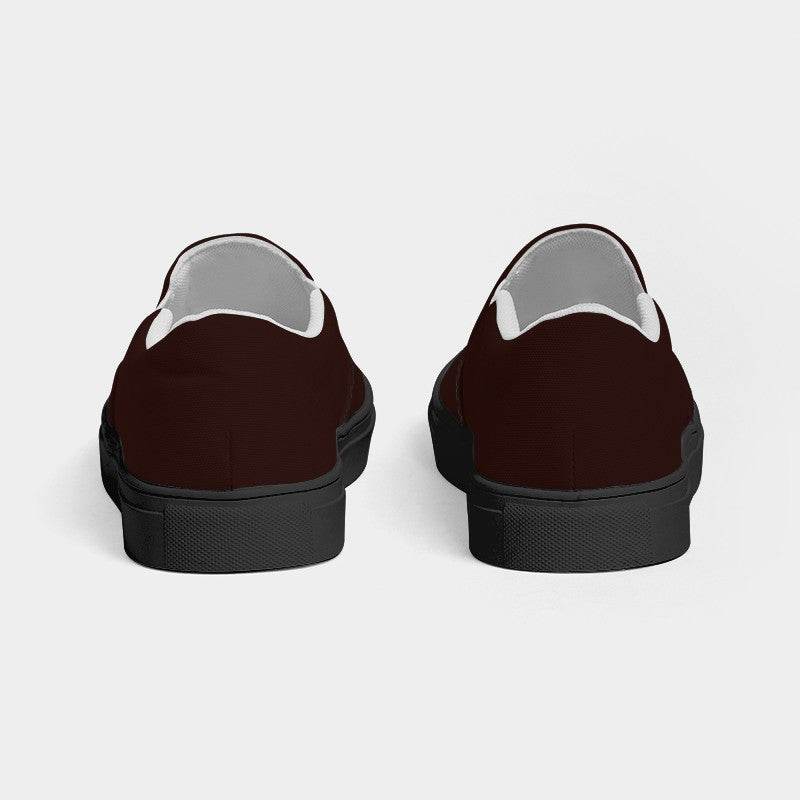 Rosewood Women's Slip-On Canvas Sneakers (R-FM-DE) - Back