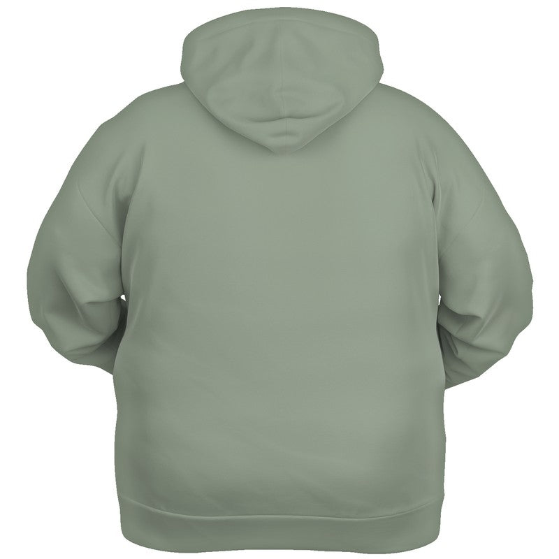 Sage Green Hoodie PLUS (GL2-NE-ML) - Ghost Back PLUS
