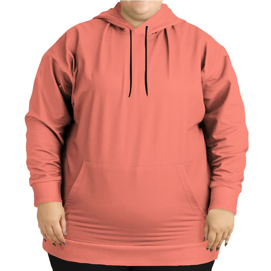 Salmon Hoodie PLUS (R-ME-LI) - Woman Front PLUS