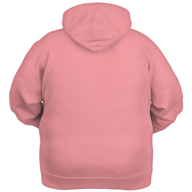 Salmon Pink Hoodie PLUS (RPI2-MU-LI) - Ghost Back PLUS