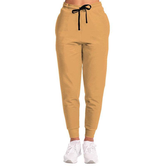 Sandy Brown Joggers (YO3-ME-ML) - Woman Front