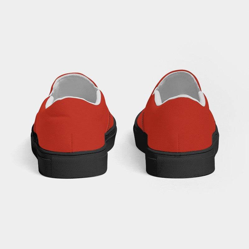Scarlet Women's Slip-On Canvas Sneakers (R-CL-DE) - Back