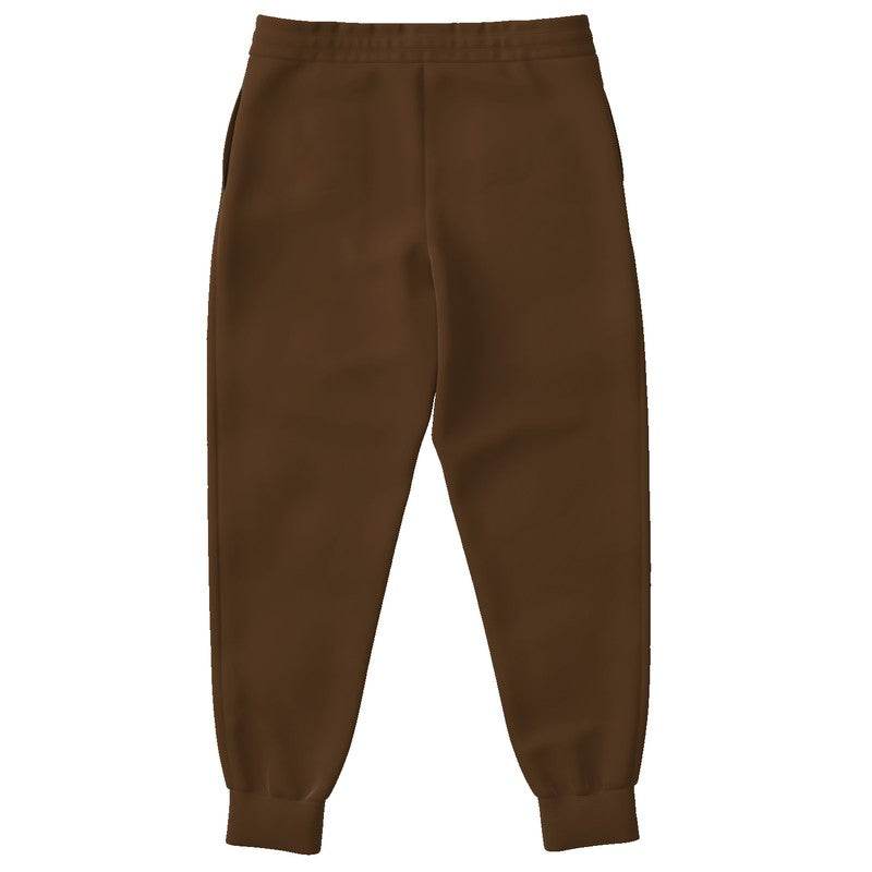 Vintage Brown Joggers (O-FM-DA) - Back