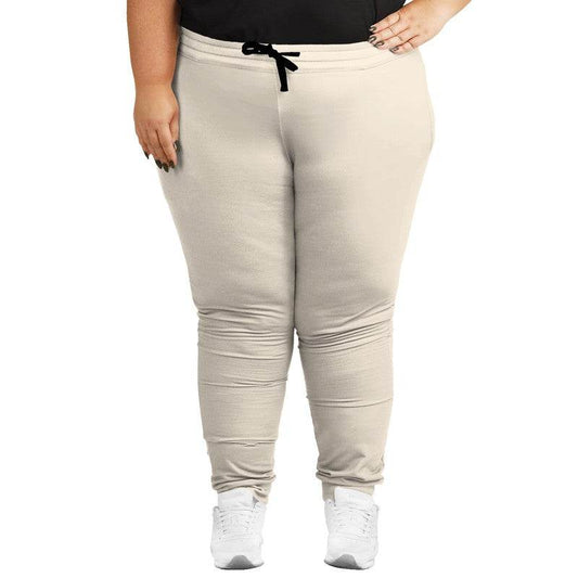Wintage White Joggers PLUS (YO2-NE-LI) - Woman Front PLUS