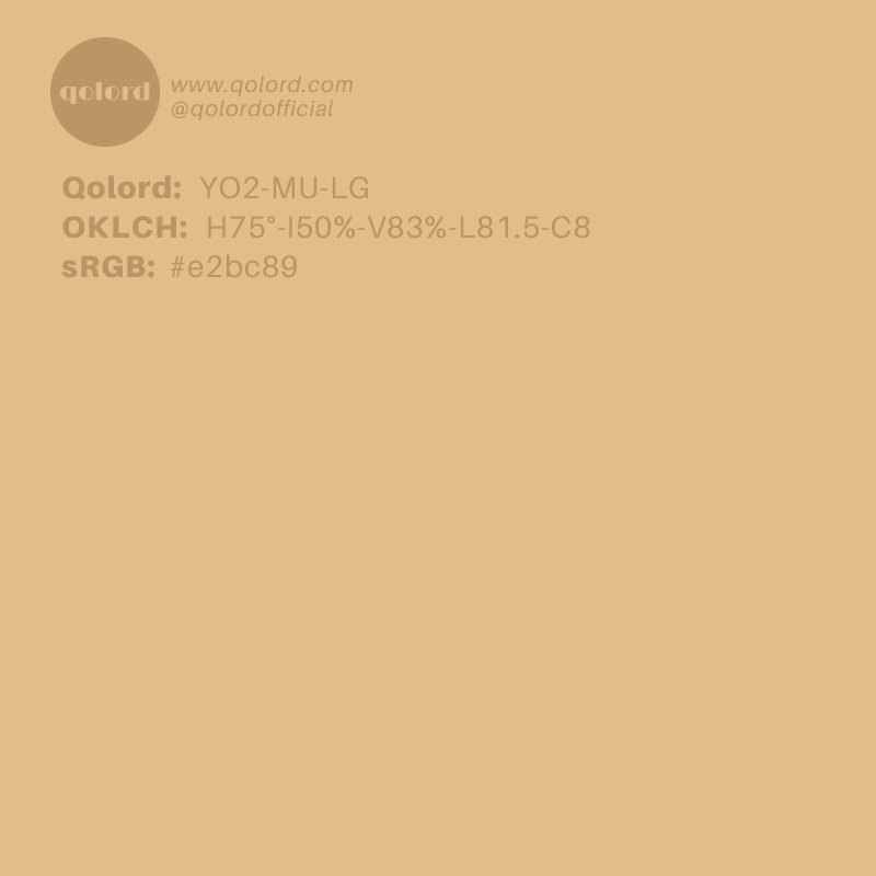 Lightened Muted Orange | YO2-MU-LG