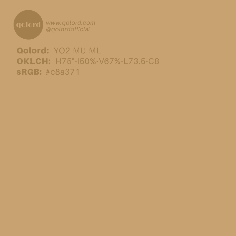 Medium-Light Muted Orange | YO2-MU-ML