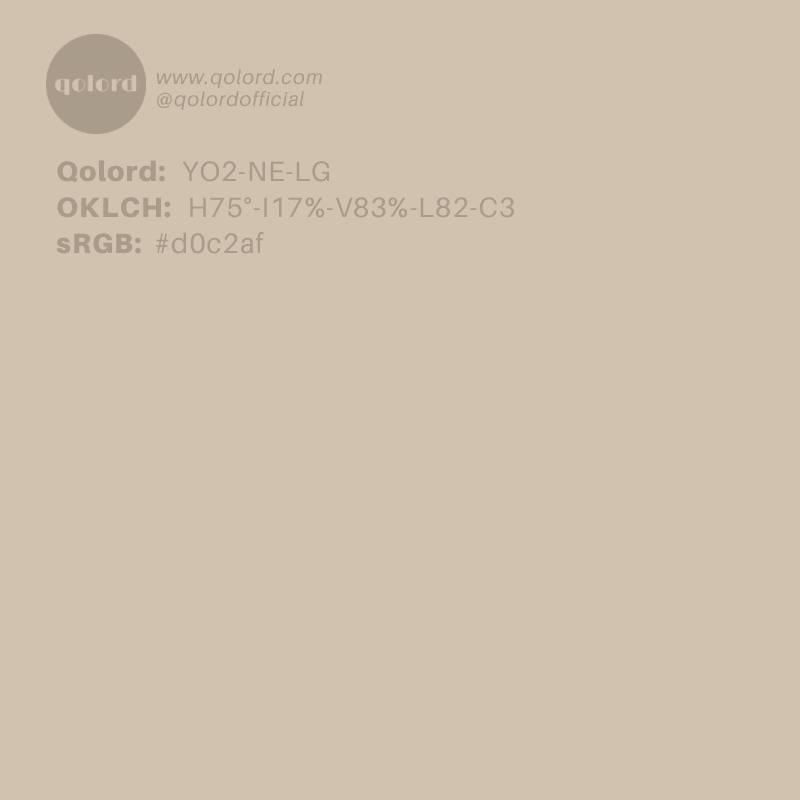 Lightened Neutral Orange | YO2-NE-LG