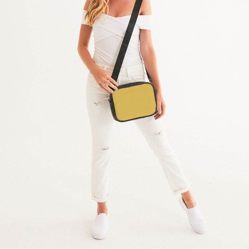 Yellow Crossbody Bag (Y-CL-LI) - Woman Front