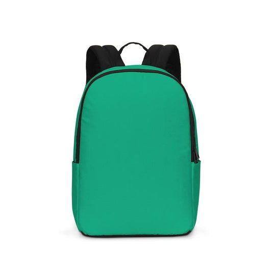 Bright Cool Green Waterproof Backpack C100M0Y75K0 - Backpack