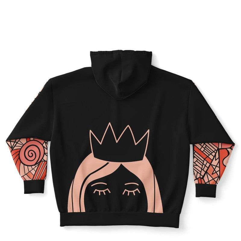 Happy Queen Hoodie - PLUS - Back