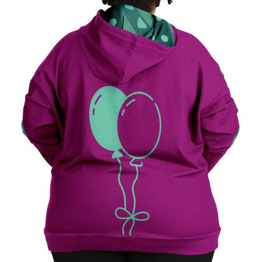 Helium Mood Hoodie - PLUS - Woman Back Closeup