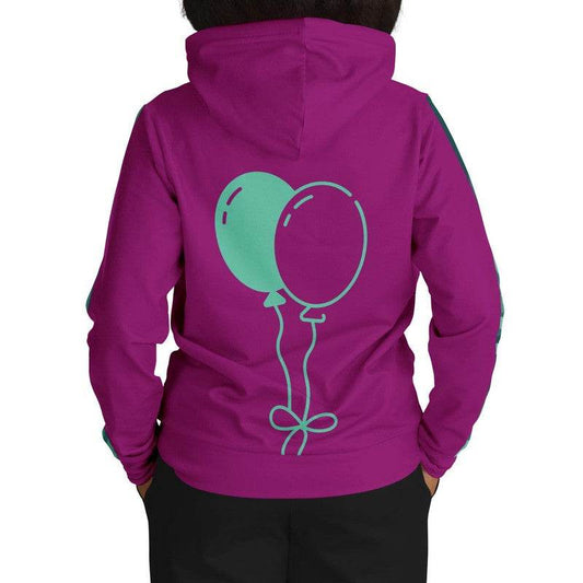 Helium Mood Hoodie - Woman Back Closeup 2