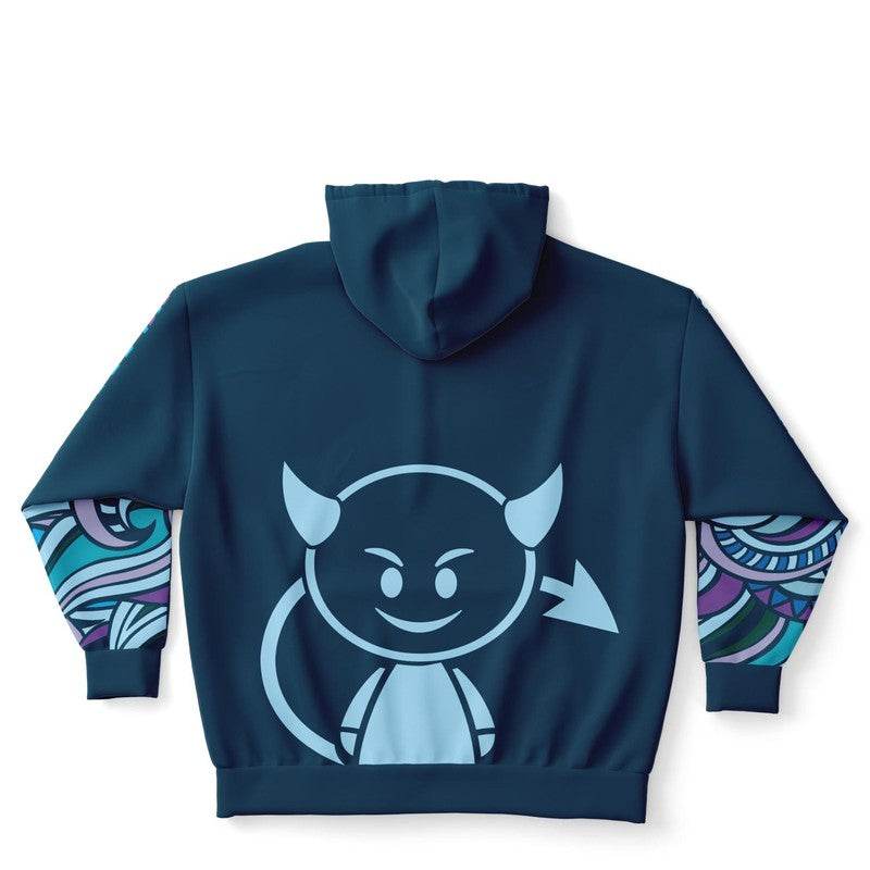 Rebellious Devil Hoodie - PLUS - Back