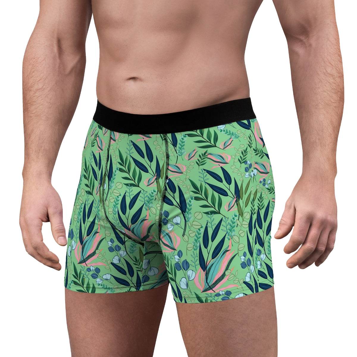 Summer Floral Vibes Boxer Briefs - Qolord