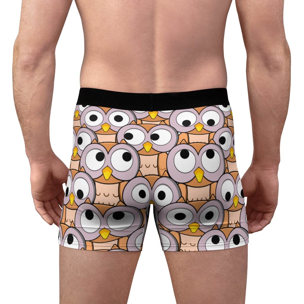 How About Tonight Owl Eyes Boxer Briefs - Qolord