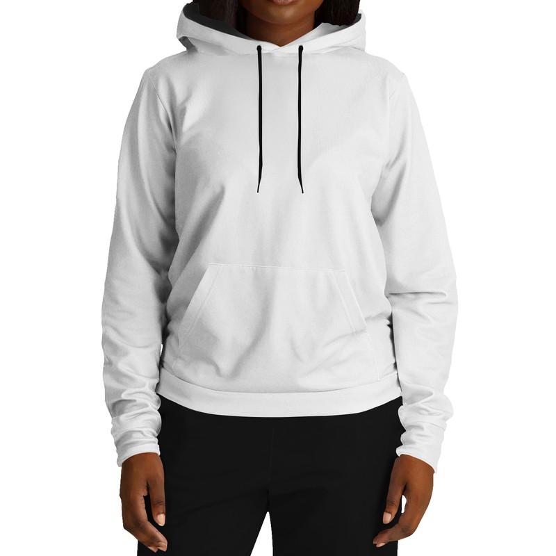 All White Hoodie (C0M0Y0K0) - Woman Front