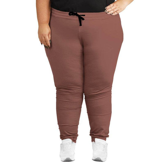 Almond Blush Joggers PLUS (R-FM-ME) - Woman Front PLUS