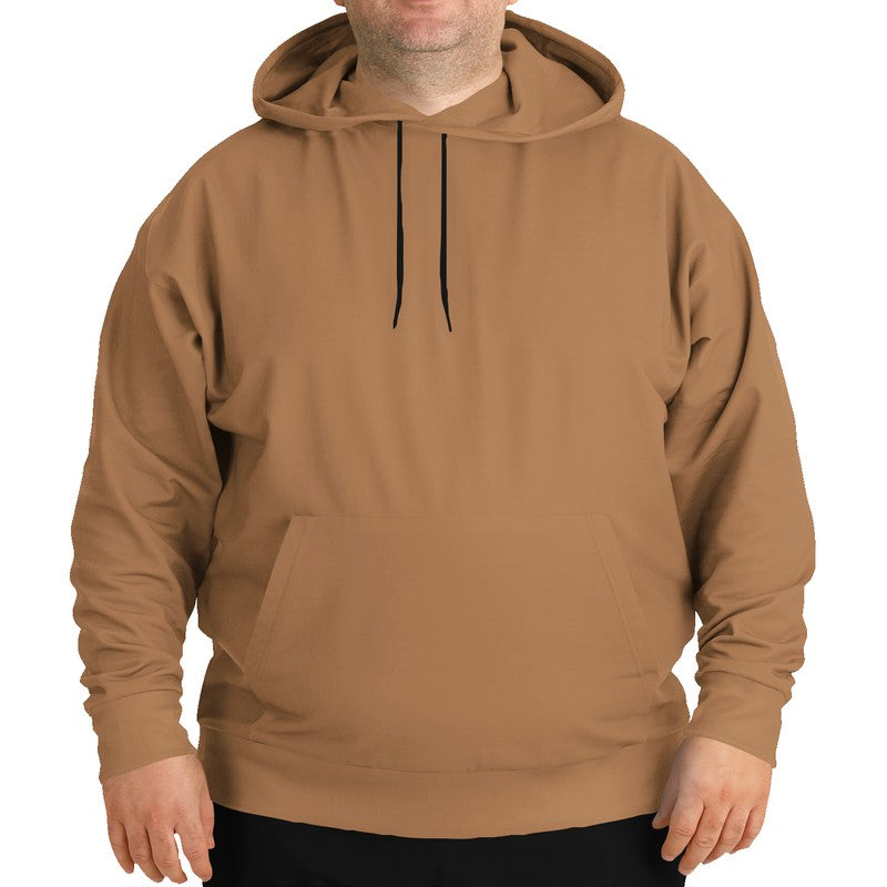 Almond Hoodie PLUS (O-MU-ME) - Man Front PLUS