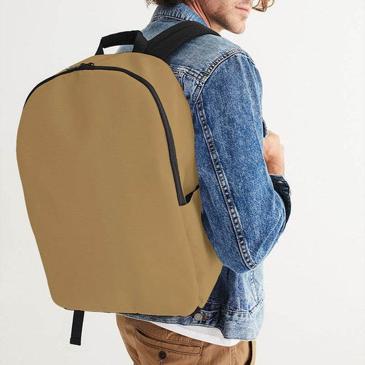 Amber Gold Waterproof Backpack (YO2-MU-ME) - Man CloseUp