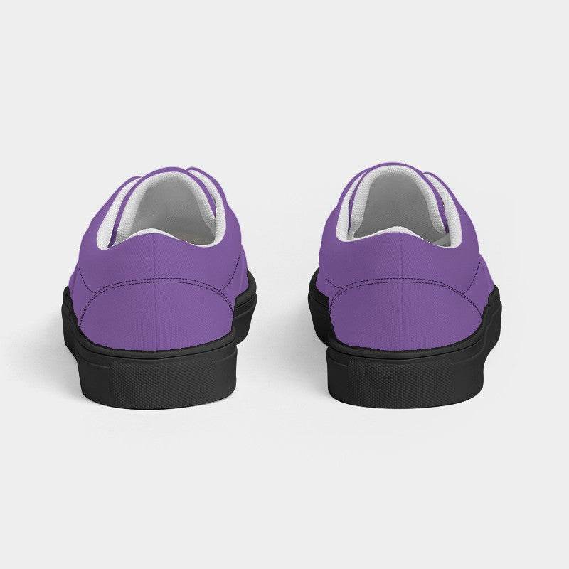 Amethyst Women's Canvas Sneakers (MPU3-CL-LI) - Back