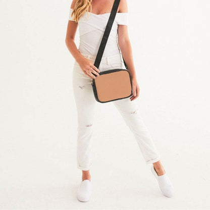 Apricot Crossbody Bag (OR1-ME-LI) - Woman Front