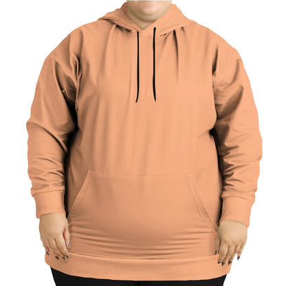 Apricot Hoodie PLUS (OR1-ME-LI) - Woman Front PLUS