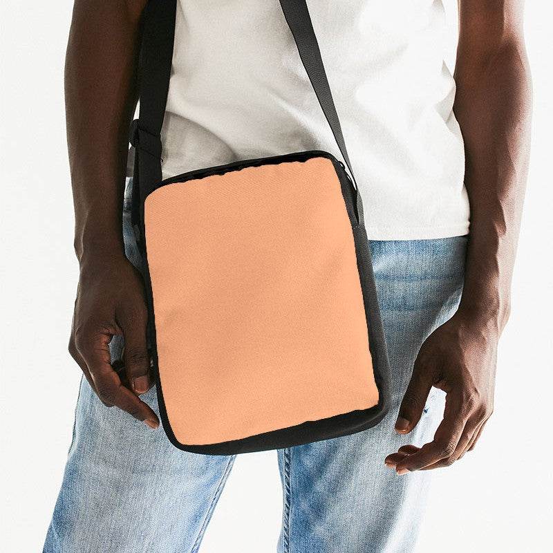 Apricot Messenger Pouch (OR1-ME-LI) - Man Front CloseUp