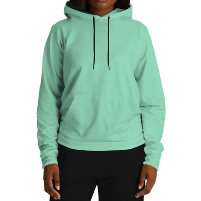 Aquamarine Blue Hoodie (BGG2-ME-LI) - Woman Front