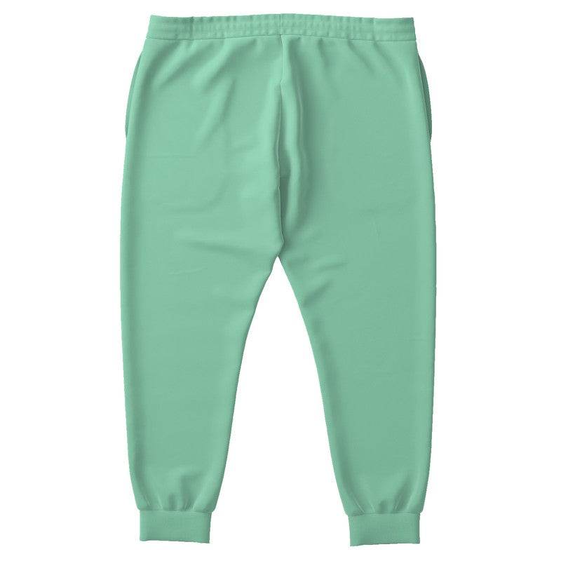Aquamarine Blue Joggers PLUS (BGG2-ME-LI) - Back PLUS